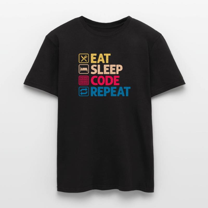 Programmeur code cadeau codeur informatique T-shirt homme