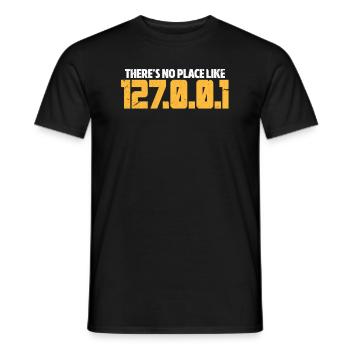 Programmeur code cadeau codeur informatique - T-shirt homme - noir - Devant - AI Model Male 178 light (178cm)