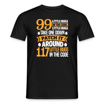 Programmierer Code Informatik Coder Geschenk - Männer T-Shirt - Schwarz - Vorne - AI Model Male 178 light (178cm)