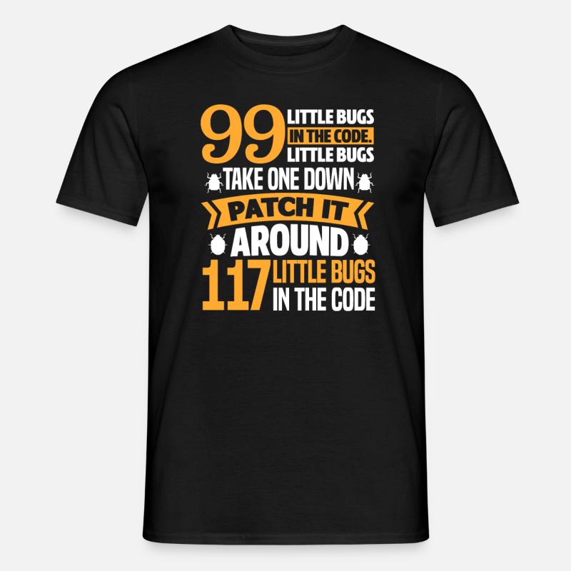 Programmierer Code Informatik Coder Geschenk - Männer T-Shirt - Schwarz