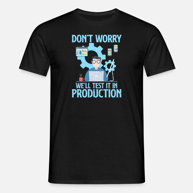 Programmierer - Männer T-Shirt - Schwarz