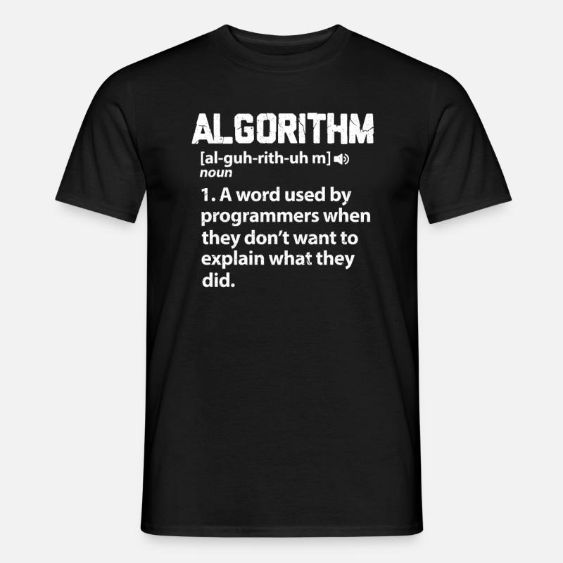 Cadeau de programmation codeur codeur programmeur - T-shirt homme - noir