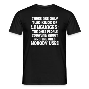 Programmierer Code Informatik Coder Programmieren - Männer T-Shirt - Schwarz - Vorne - AI Model Male 178 light (178cm)