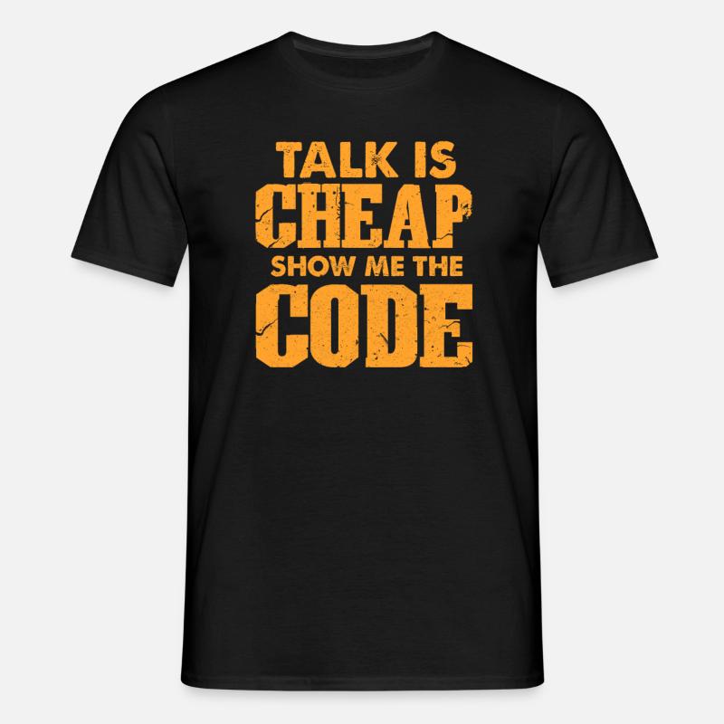 programmer - Men's T-Shirt - black