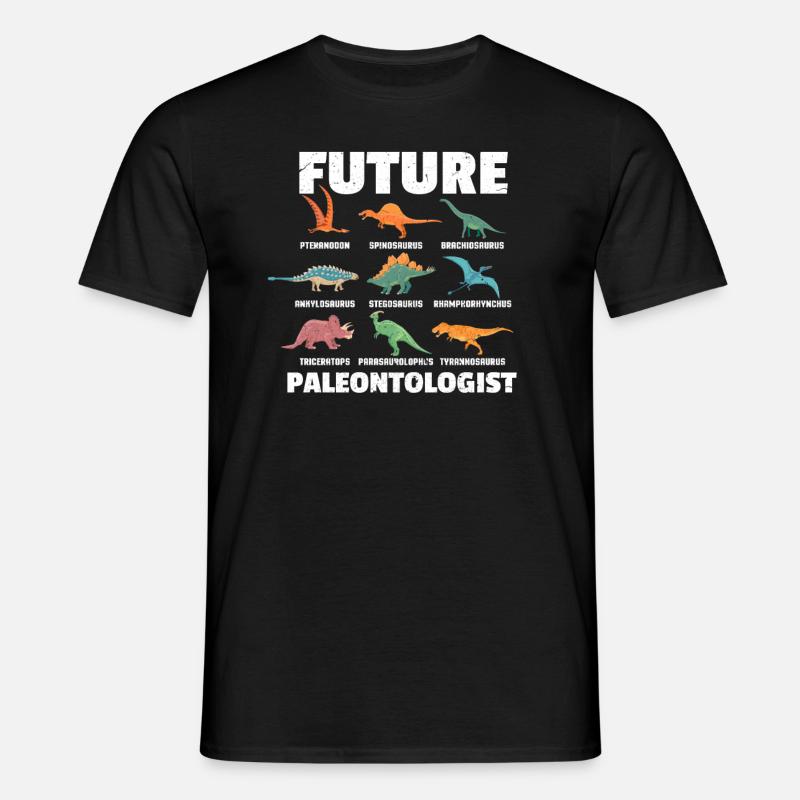 paleontology - Men's T-Shirt - black
