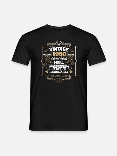 Millésime 1960 - T-shirt homme - noir