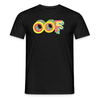 Idée de cadeau cool - T-shirt homme - noir - Devant - AI Model Male 178 light (178cm)