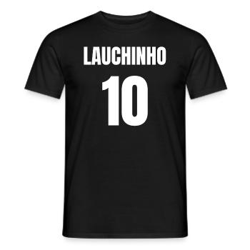 Cooles Lauchinho Kreisliga Trikot Sunday League - Männer T-Shirt - Schwarz - Vorne - AI Model Male 178 light (178cm)