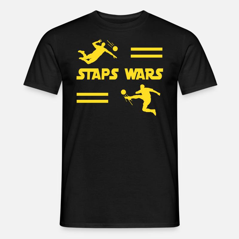 STAPS WARS (Parody Design) - Men’s T-shirt - black