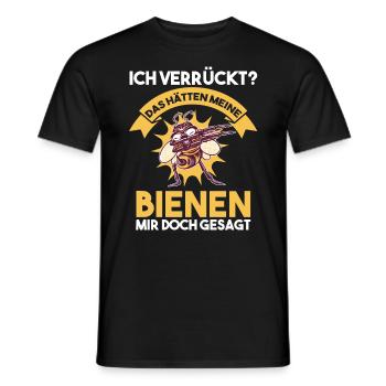 Imker Imkerei Biene Bienen - Männer T-Shirt - Schwarz - Vorne - AI Model Male 178 light (178cm)
