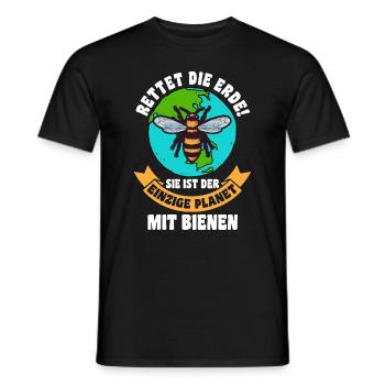 Imker Imkerei Biene Bienen - Männer T-Shirt - Schwarz - Vorne - AI Model Male 178 light (178cm)