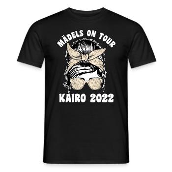 Mädels on Tour Kairo 2022 - Männer T-Shirt - Schwarz - Vorne - AI Model Male 178 light (178cm)