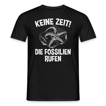 Geologie Geologe Fossiliensammler Paläontologie - Männer T-Shirt - Schwarz - Vorne - AI Model Male 178 light (178cm)