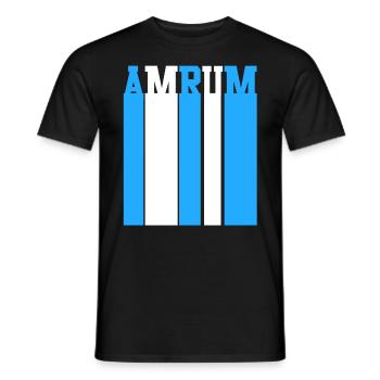 North Sea Amrum - Men's T-Shirt - black - Front - AI Model Male 178 light (178cm)
