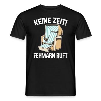 Ostsee Fehmarn - Männer T-Shirt - Schwarz - Vorne - AI Model Male 178 light (178cm)