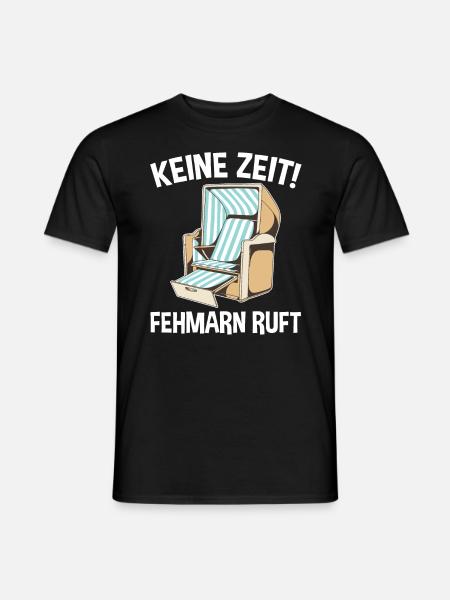 Ostsee Fehmarn - Männer T-Shirt - Schwarz