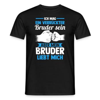 Geschwister Fäuste Familie Brüder Bruder - Männer T-Shirt - Schwarz - Vorne - AI Model Male 178 light (178cm)