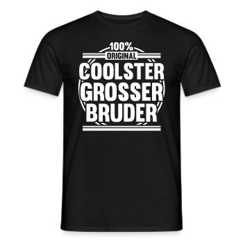 Geschwister Familie Brüder Bruder - Männer T-Shirt - Schwarz - Vorne - AI Model Male 178 light (178cm)