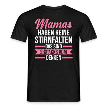 Mutter Mama - Männer T-Shirt - Schwarz - Vorne - AI Model Male 178 light (178cm)