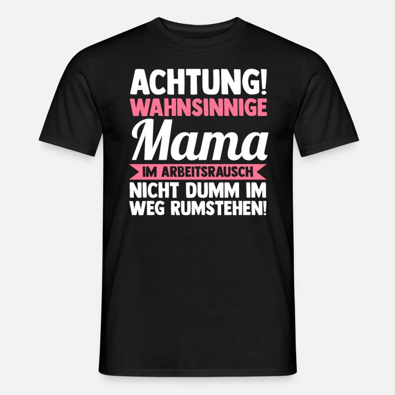 Mutter Mama - Männer T-Shirt - Schwarz