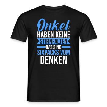 Patenonkel Pate Onkel - Männer T-Shirt - Schwarz - Vorne - AI Model Male 178 light (178cm)