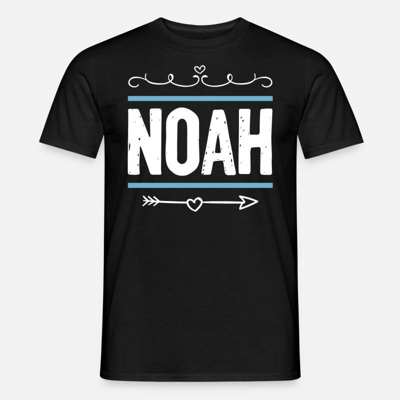 Noah - Männer T-Shirt - Schwarz