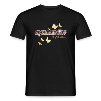 Pas de graisse buccale pas de problème - T-shirt homme - noir - Devant - AI Model Male 178 light (178cm)