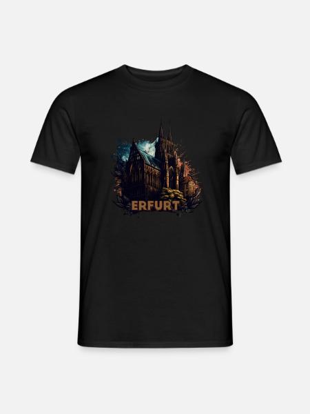 Erfurt - T-shirt homme - noir