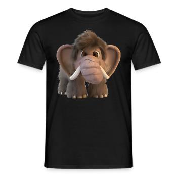 Mammut Baby - Männer T-Shirt - Schwarz - Vorne - AI Model Male 178 light (178cm)