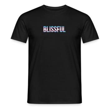 Heureux dans les couleurs de Trans - T-shirt homme - noir - Devant - AI Model Male 178 light (178cm)