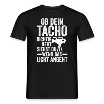 Auto Mechaniker KFZ Mechatroniker Tuner Schrauber - Männer T-Shirt - Schwarz - Vorne - AI Model Male 178 light (178cm)