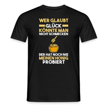 Bienenzüchter Imker Biene Bienen - Männer T-Shirt - Schwarz - Vorne - AI Model Male 178 light (178cm)