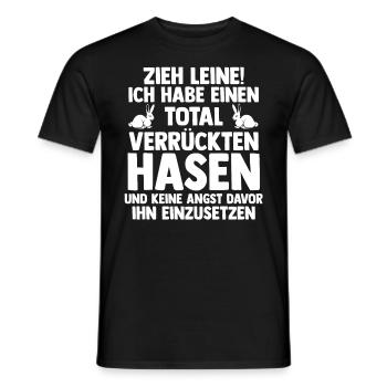 Nagetier Kaninchen Hase - Männer T-Shirt - Schwarz - Vorne - AI Model Male 178 light (178cm)