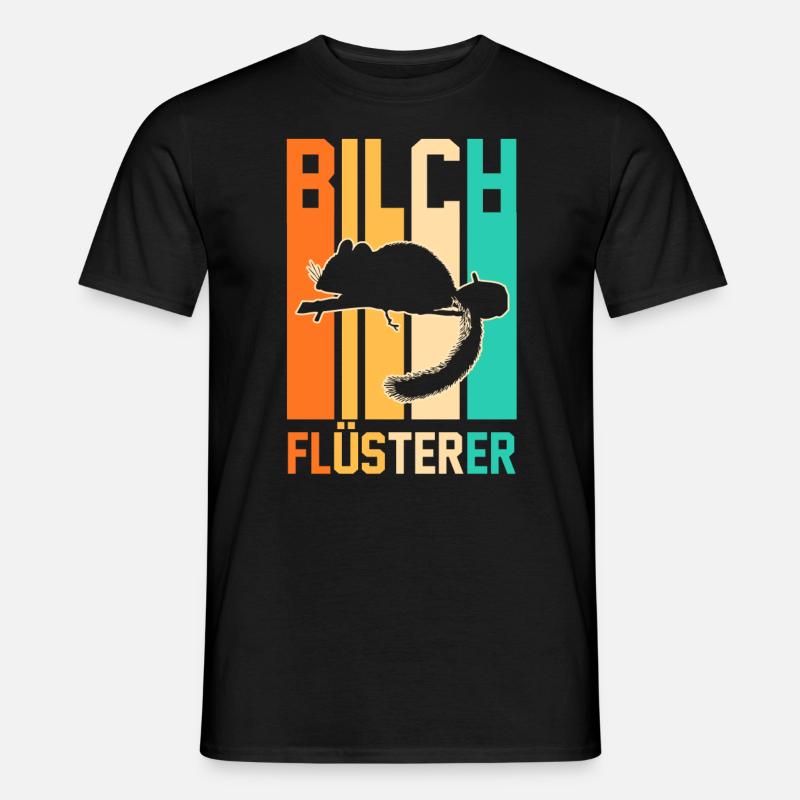 Bilch - Männer T-Shirt - Schwarz