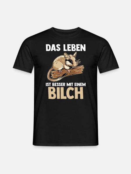 Bilch - Männer T-Shirt - Schwarz