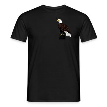 Aigle - T-shirt homme - noir - Devant - AI Model Male 178 light (178cm)
