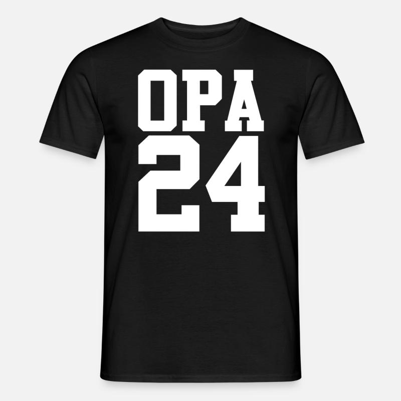 Werdender Opa 2032 - Männer T-Shirt - Schwarz