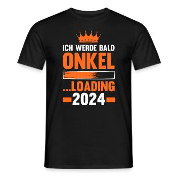 Werdender Onkel 2041 - Männer T-Shirt - Schwarz - Vorne - AI Model Male 178 light (178cm)
