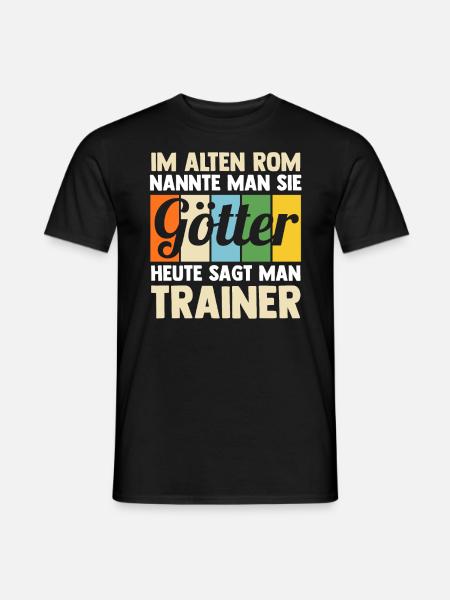 Sportmannschaft Trainer - Männer T-Shirt - Schwarz
