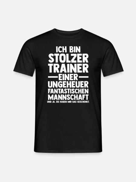 Sportmannschaft Trainer - Männer T-Shirt - Schwarz