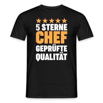 Arbeit Kollegen Büro Teamleiter Führungskraft Chef - Männer T-Shirt - Schwarz - Vorne - AI Model Male 178 light (178cm)