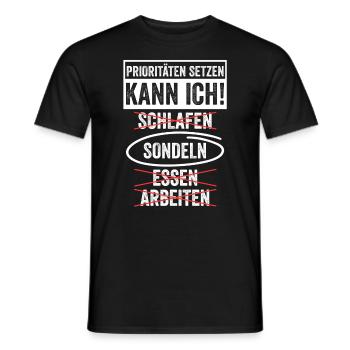 Sondler Sondeln Sondel Sondengänger - Männer T-Shirt - Schwarz - Vorne - AI Model Male 178 light (178cm)