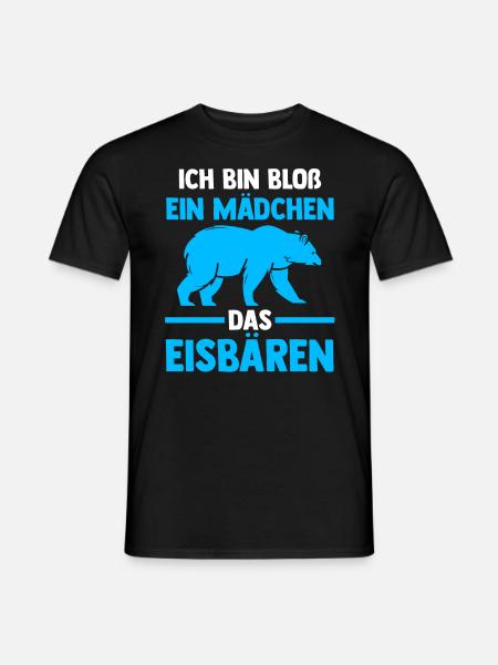Eisbär Eisbären - Männer T-Shirt - Schwarz
