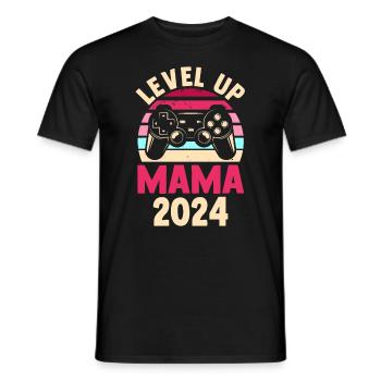 Gamer Gamer Gamer Future maman 2024 - T-shirt homme - noir - Devant - AI Model Male 178 light (178cm)