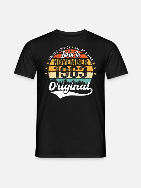 Legendary since November 1963 - 1963 - Men's T-Shirt - black