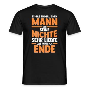 Nichte Pate Patenonkel Onkel - Männer T-Shirt - Schwarz - Vorne - AI Model Male 178 light (178cm)