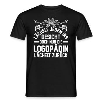 Logopädie Logopädin - Männer T-Shirt - Schwarz - Vorne - AI Model Male 178 light (178cm)