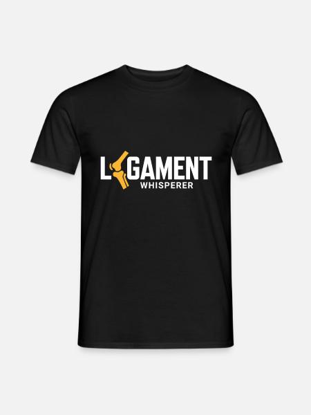 Ligament Whisperer - Therapy Expertise Unleashed - Men's T-Shirt - black