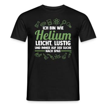 Chemiker Wissenschaft Physik Chemie - Männer T-Shirt - Schwarz - Vorne - AI Model Male 178 light (178cm)