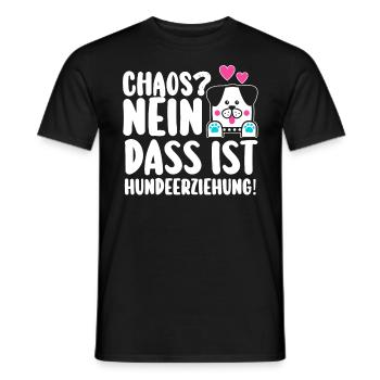 Dog Dog Owner Dog Owner Dog Trainer Dogs - Men's T-Shirt - black - Front - AI Model Male 178 light (178cm)
